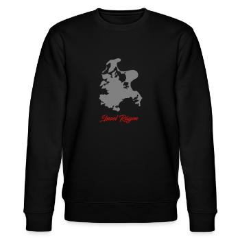 Insel Rügen - Stanley/Stella Unisex Bio-Sweatshirt CHANGER  - Schwarz - Vorne - Nik (191cm) & Marisol (170cm)