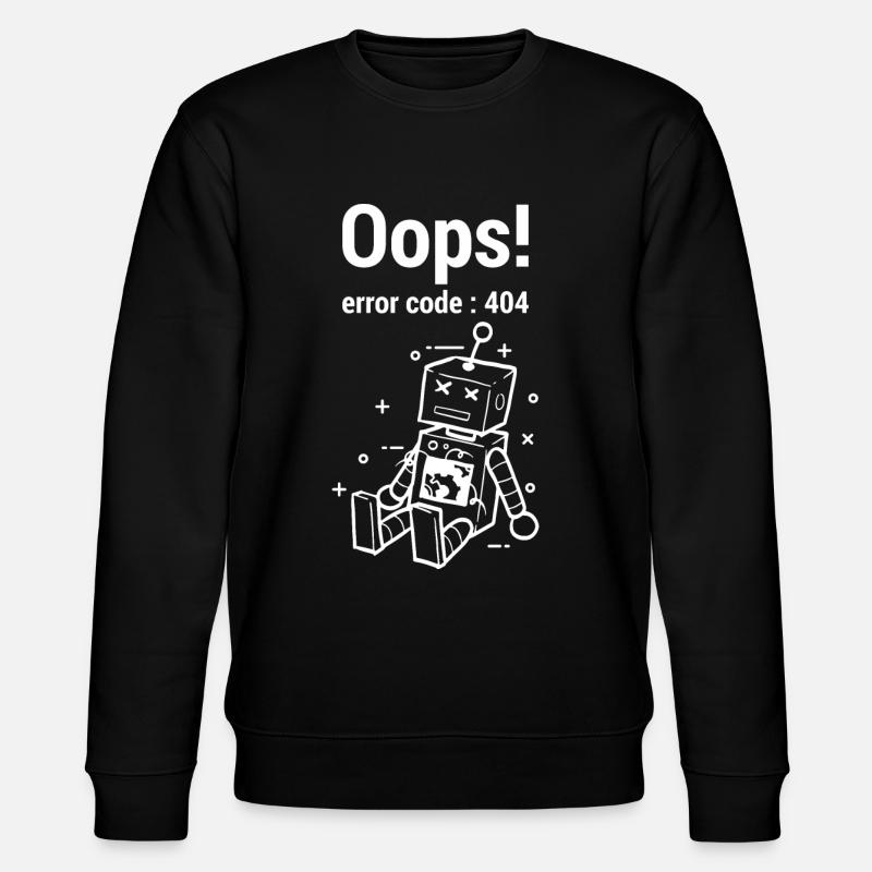 Fehlercode : 404 Zitat Graphic Bestseller - Stanley/Stella Unisex Bio-Sweatshirt CHANGER - Schwarz