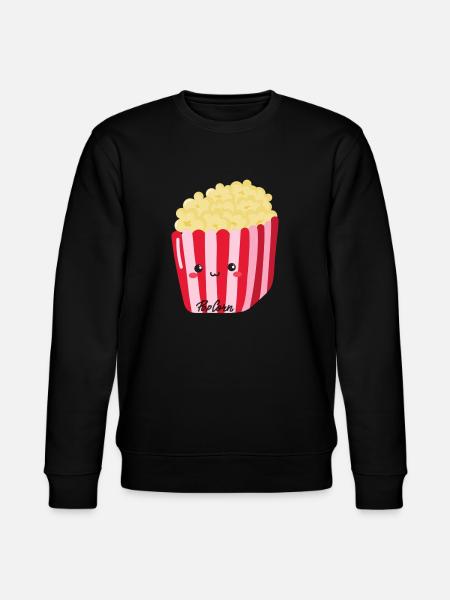 Popcorn - Stanley/Stella Unisex Bio-Sweatshirt CHANGER  - Schwarz