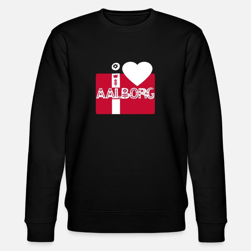 Aalborg - Sweat bio CHANGER Stanley/Stella Unisexe - noir