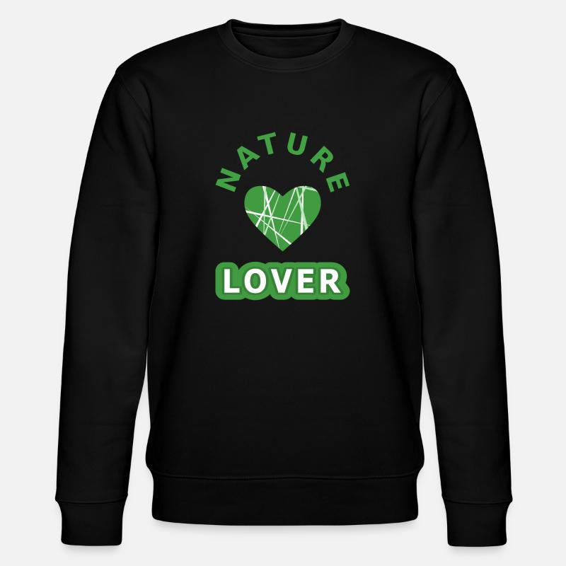 Nature Lover - vert - Sweat bio CHANGER Stanley/Stella Unisexe - noir