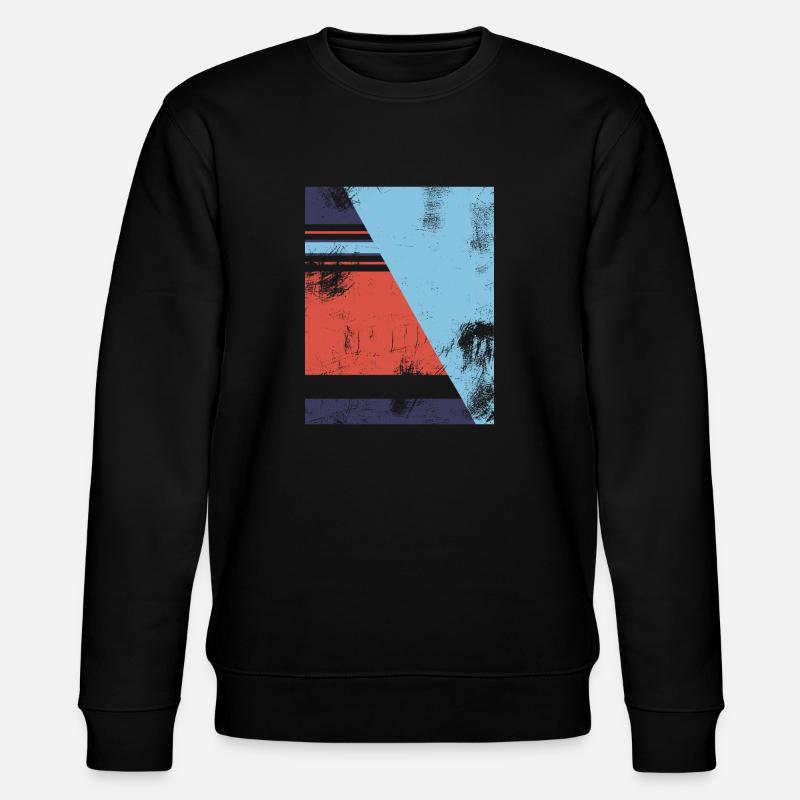 England 1990 - Stanley/Stella Unisex Bio-Sweatshirt CHANGER  - Schwarz