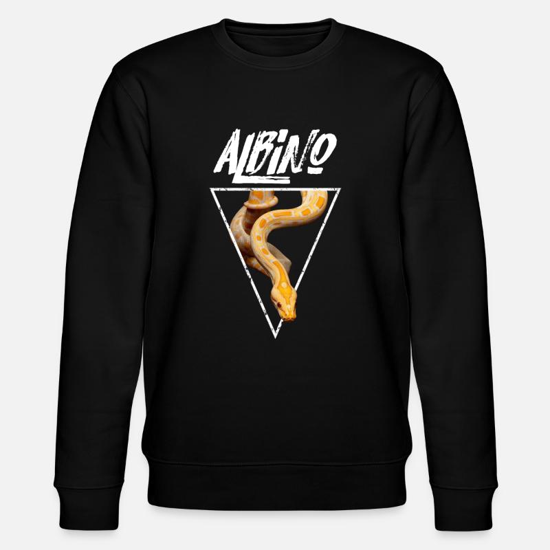 Burmese Python Snake Owner - Stanley/Stella CHANGER Unisex Organic Sweatshirt - black
