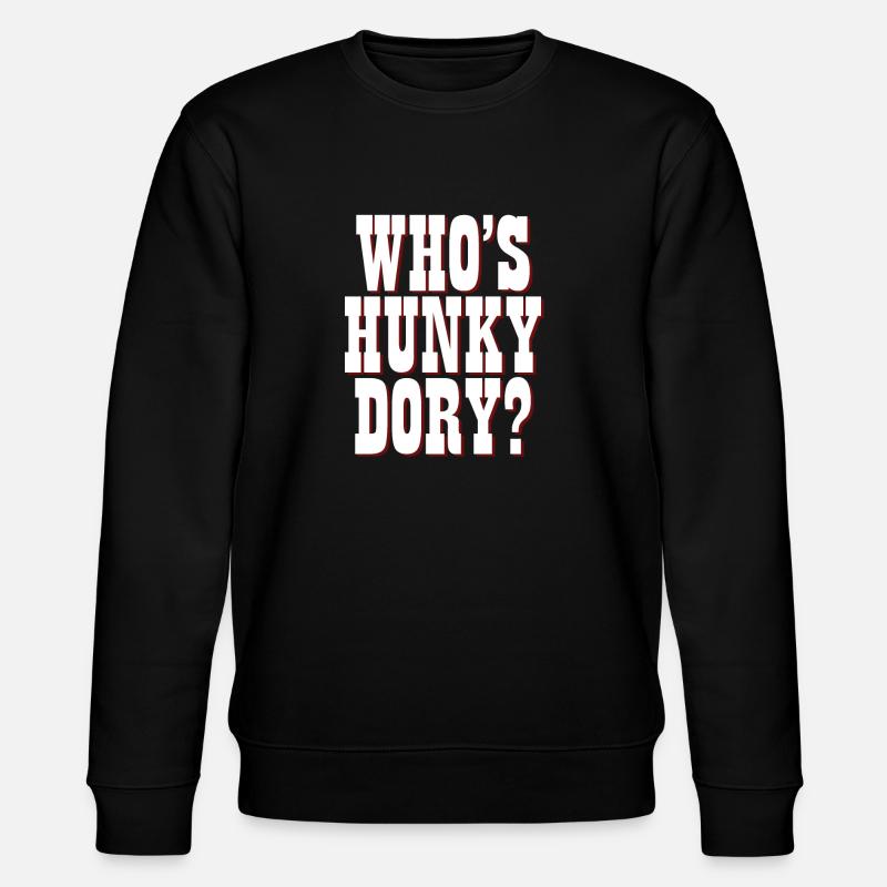Funky fabulous slogan tee - Stanley/Stella CHANGER Unisex Organic Sweatshirt - black