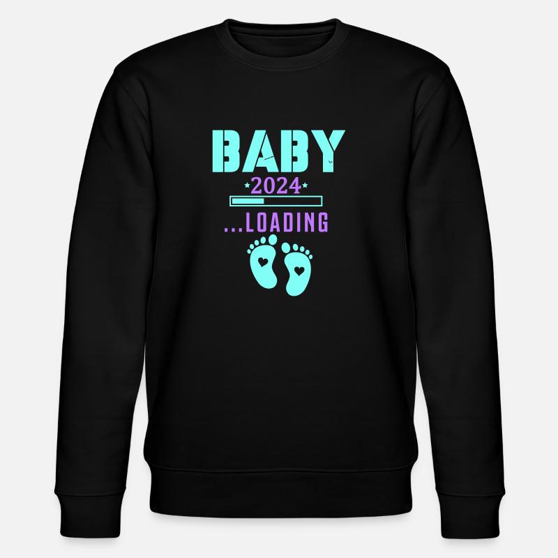 Bébé 2024 Chargement - Sweat bio CHANGER Stanley/Stella Unisexe - noir