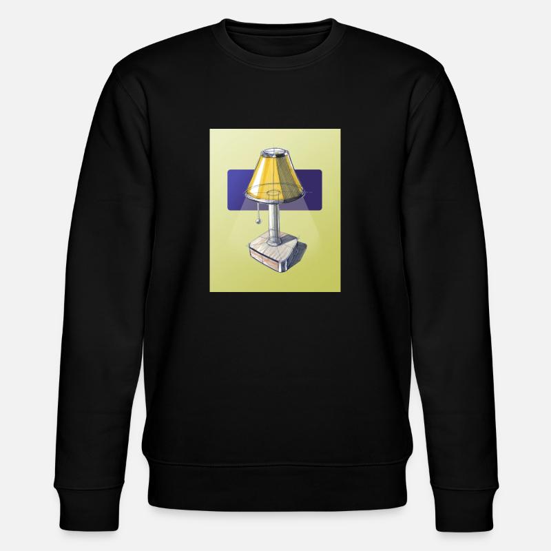 Industriedesign-Lampe - Stanley/Stella Unisex Bio-Sweatshirt CHANGER  - Schwarz