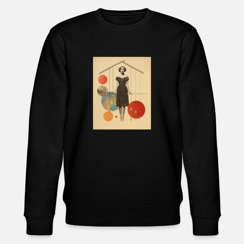 Libra - Stanley/Stella CHANGER Unisex Organic Sweatshirt - black