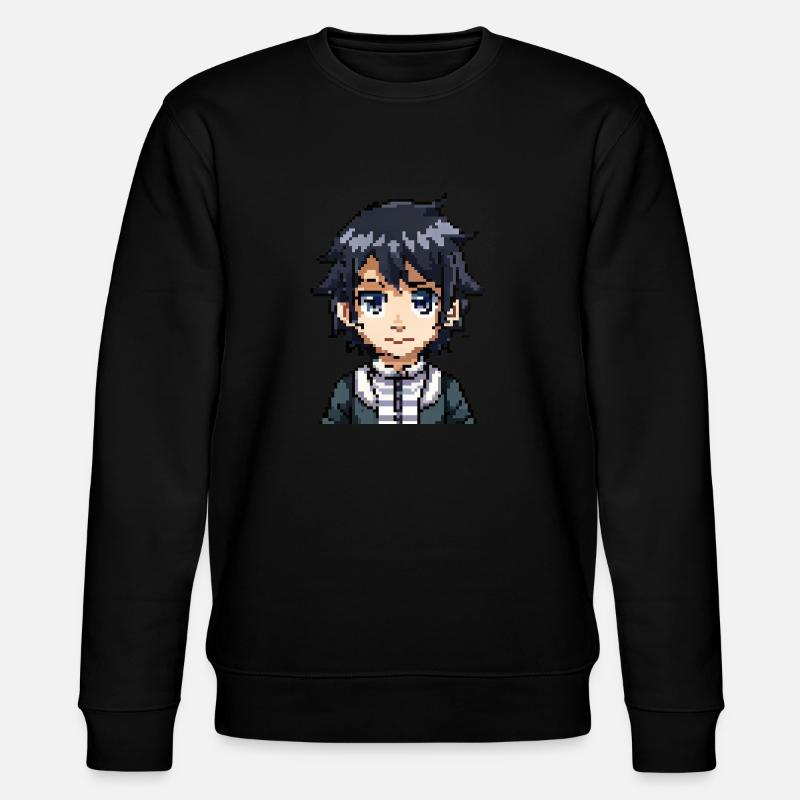 Figurine d’anime en 8 bits - Sweat bio CHANGER Stanley/Stella Unisexe - noir