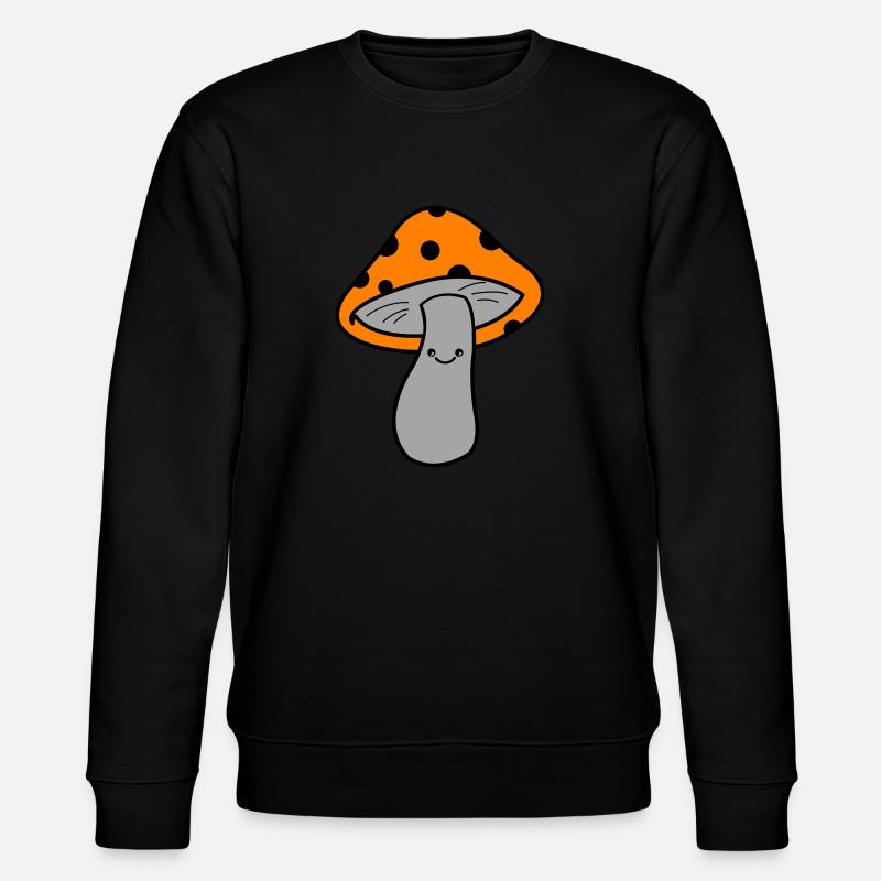 Pilz Champignon - Sweat bio CHANGER Stanley/Stella Unisexe - noir