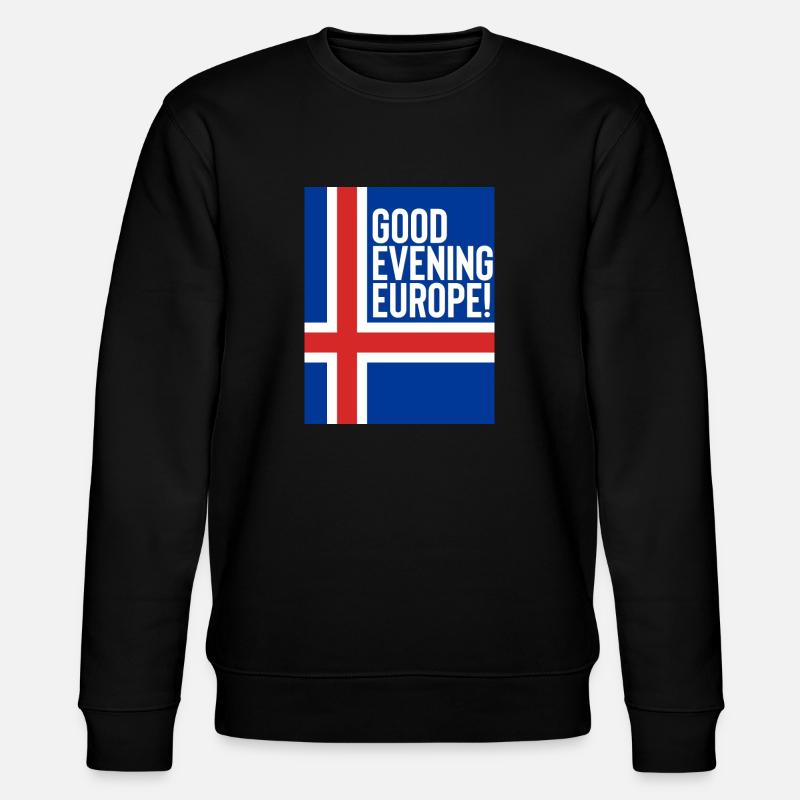 Islande Eurovision - Sweat bio CHANGER Stanley/Stella Unisexe - noir