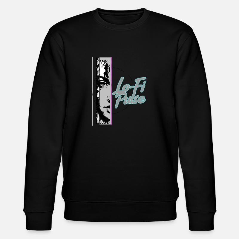 lofi2 - Stanley/Stella Unisex Bio-Sweatshirt CHANGER  - Schwarz