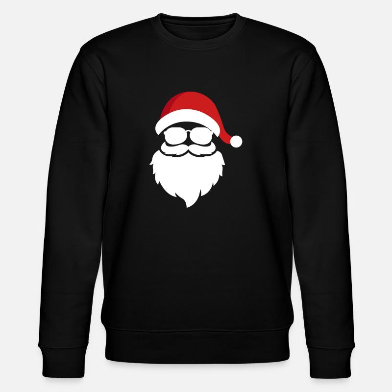 Santa - Stanley/Stella Unisex Bio-Sweatshirt CHANGER  - Schwarz