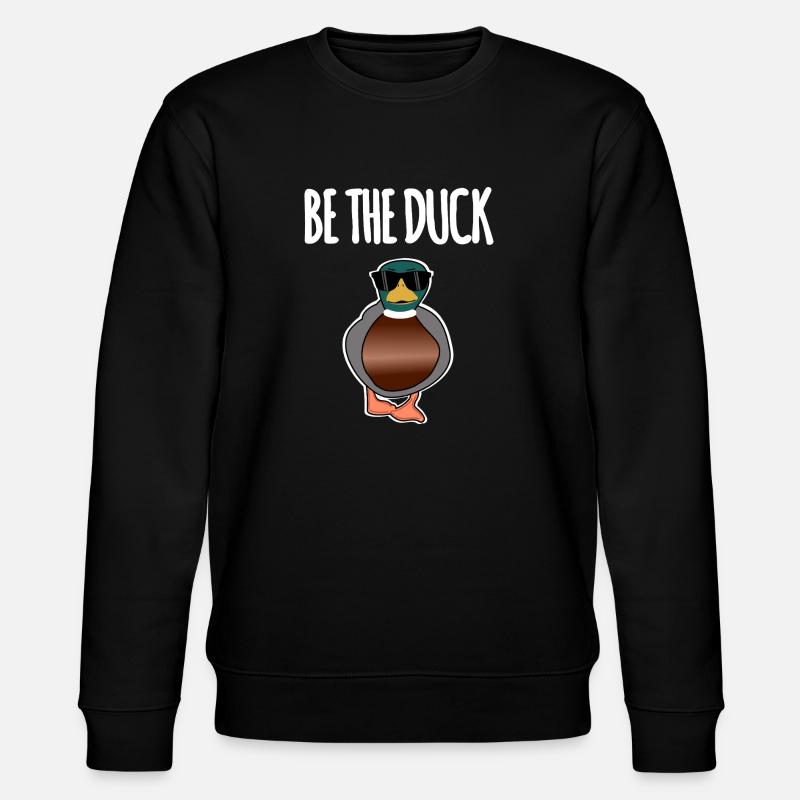 Soyez le canard - Sweat bio CHANGER Stanley/Stella Unisexe - noir