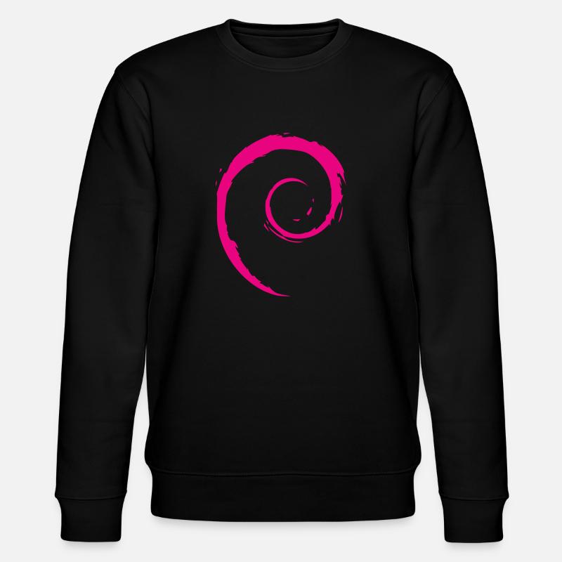 Debian Logo - Stanley/Stella Unisex Bio-Sweatshirt CHANGER  - Schwarz