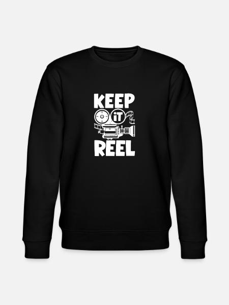 Cinéaste Keep It Reel - Sweat bio CHANGER Stanley/Stella Unisexe - noir