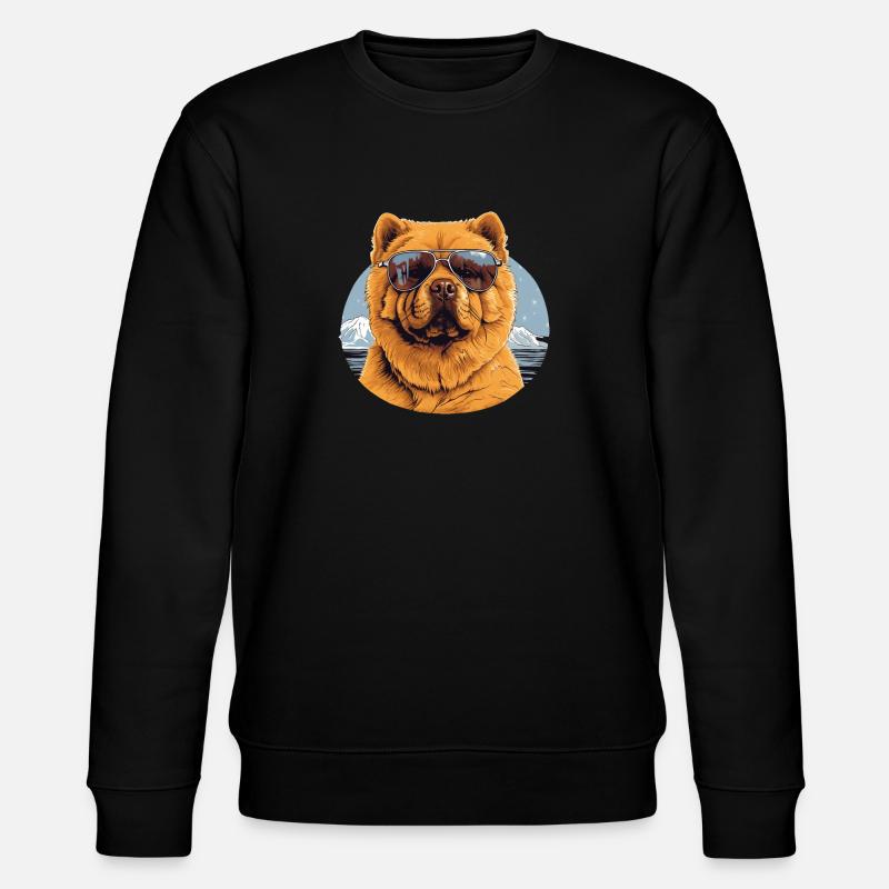 Chow Chow 2 - Sweat bio CHANGER Stanley/Stella Unisexe - noir