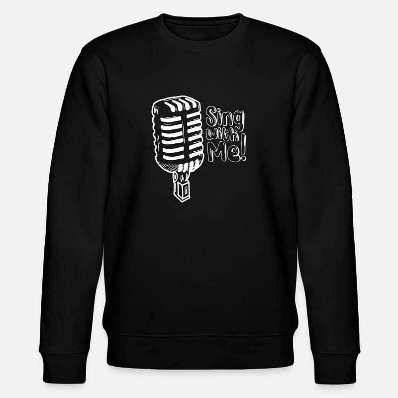 Sing With Me - Stanley/Stella Unisex Bio-Sweatshirt CHANGER - Schwarz