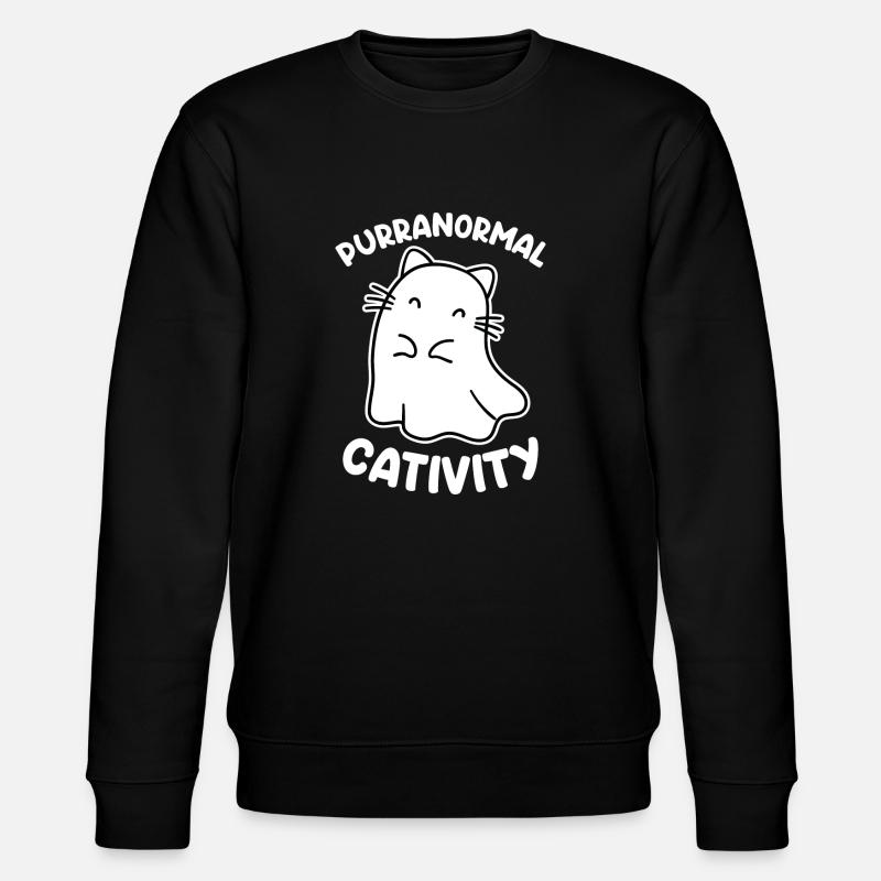 Cativité pourpre - Sweat bio CHANGER Stanley/Stella Unisexe - noir