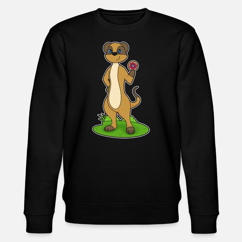 Suricate Donut - Sweat bio CHANGER Stanley/Stella Unisexe - noir