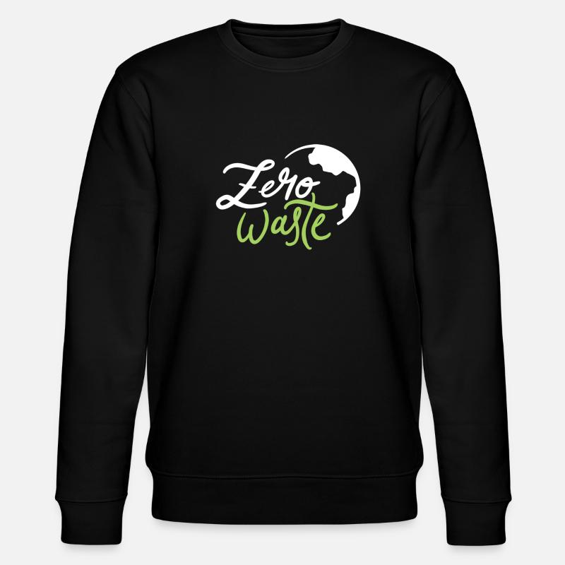 Zero Waste - Stanley/Stella Unisex Bio-Sweatshirt CHANGER  - Schwarz