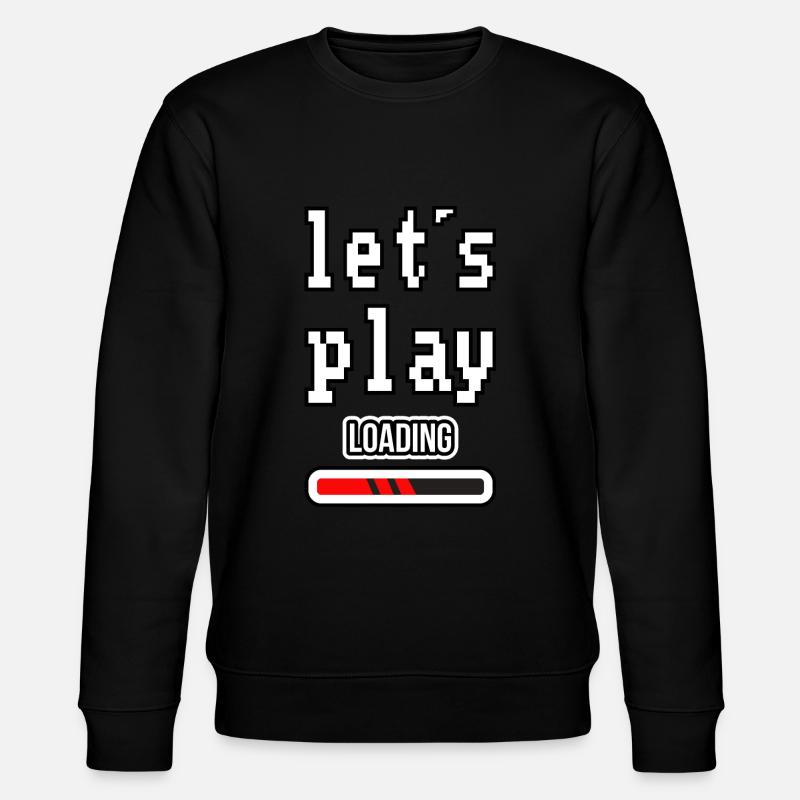 Let´s play - Stanley/Stella Unisex Bio-Sweatshirt CHANGER  - Schwarz