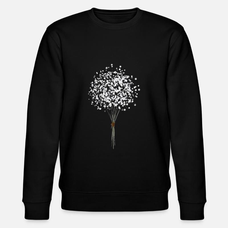 Blume Pusteblume - Stanley/Stella Unisex Bio-Sweatshirt CHANGER - Schwarz