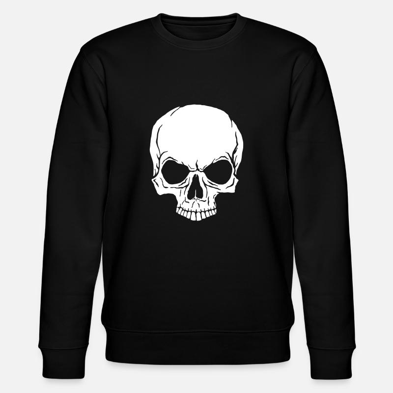 totenkopf - Stanley/Stella Unisex Bio-Sweatshirt CHANGER - Schwarz