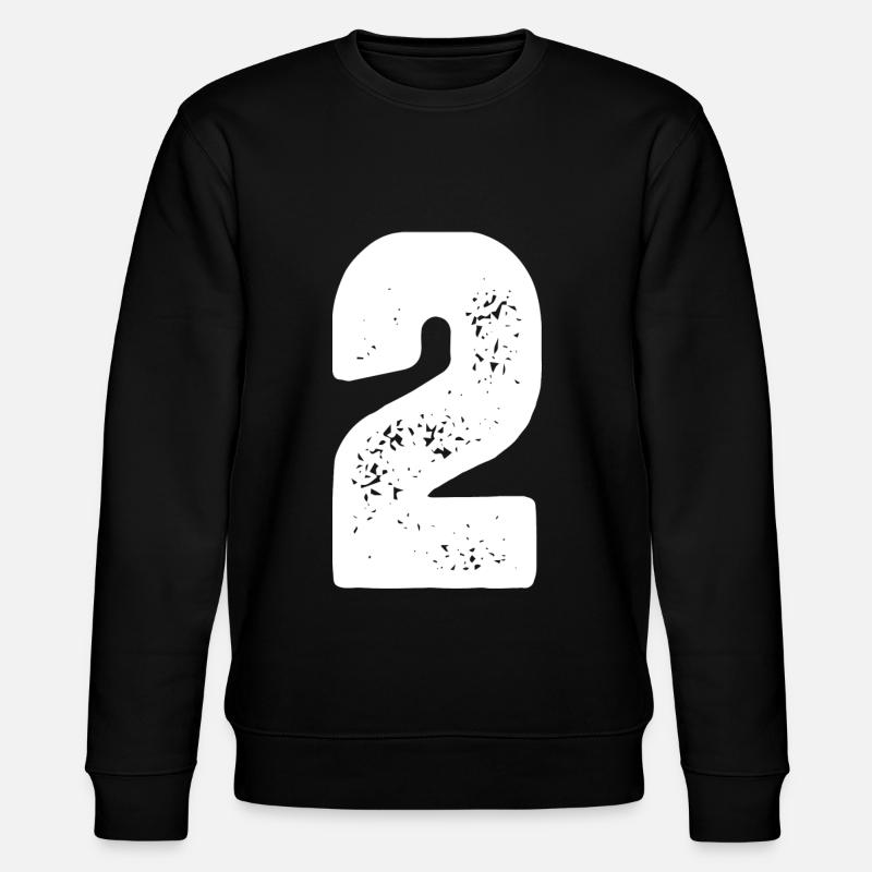 maillot 2 chiffres - Sweat bio CHANGER Stanley/Stella Unisexe - noir