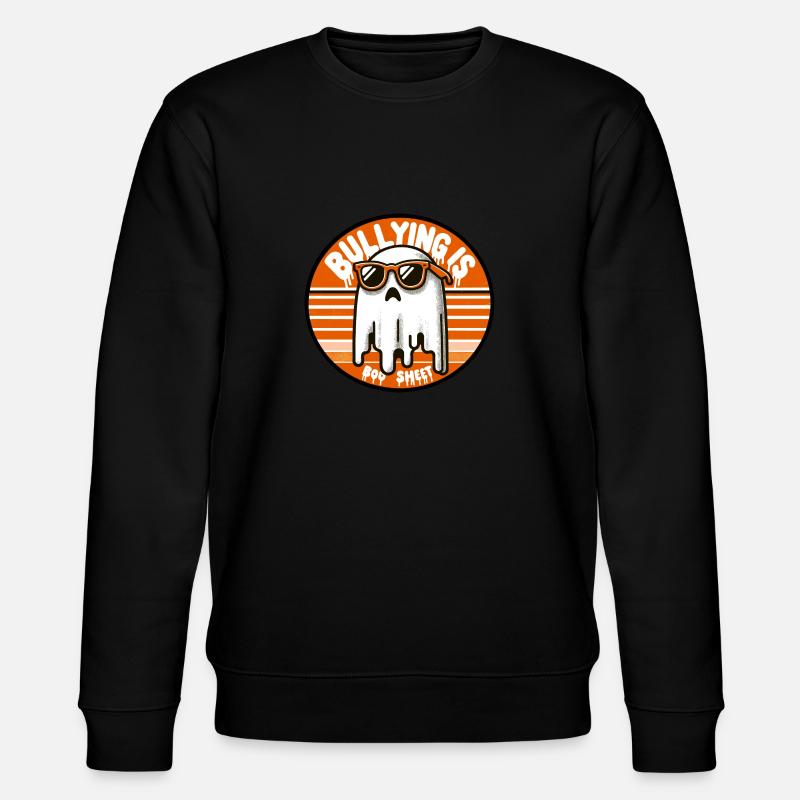 Bullying Is Boo Sheet - Stanley/Stella Unisex Bio-Sweatshirt CHANGER  - Schwarz