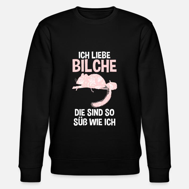 Bilch - Stanley/Stella Unisex Bio-Sweatshirt CHANGER  - Schwarz