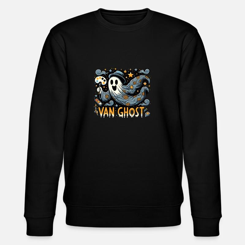Van Ghost Art Professeur d’Halloween - Sweat bio CHANGER Stanley/Stella Unisexe - noir