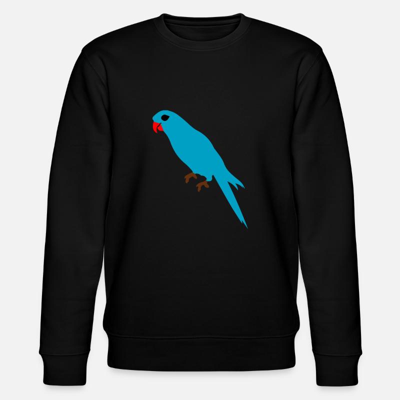 Budgie Perroquet - Sweat bio CHANGER Stanley/Stella Unisexe - noir