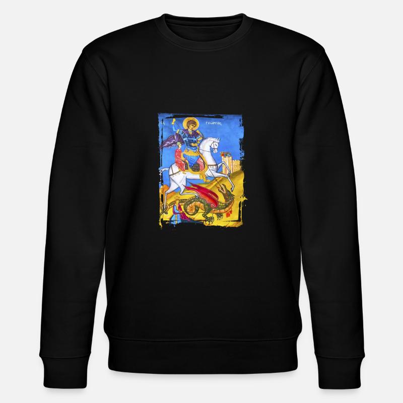 fresque orthodoxe - Sweat bio CHANGER Stanley/Stella Unisexe - noir