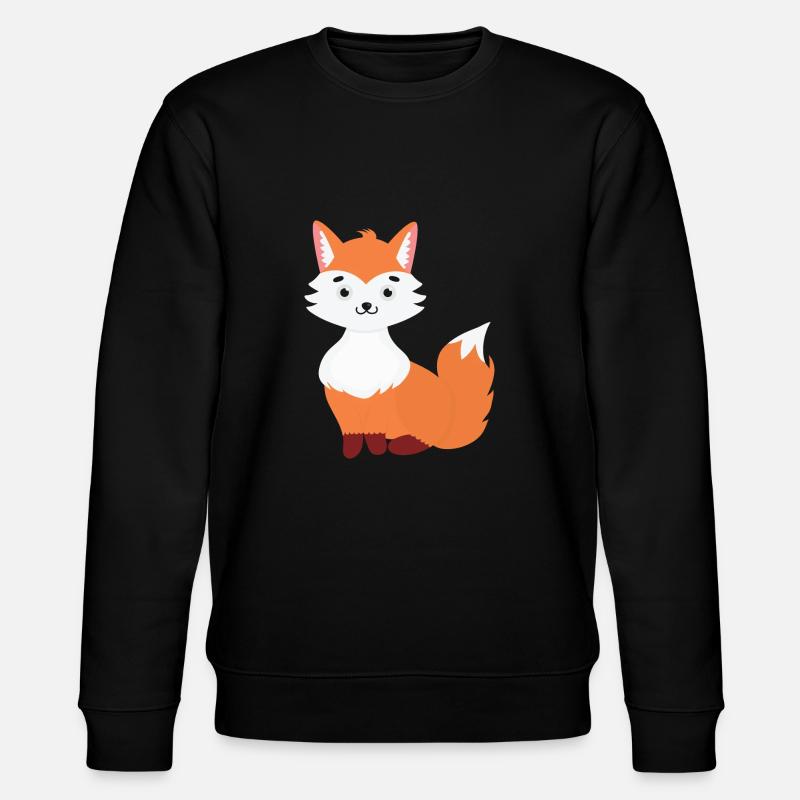 Fuchs - Stanley/Stella Unisex Bio-Sweatshirt CHANGER - Schwarz