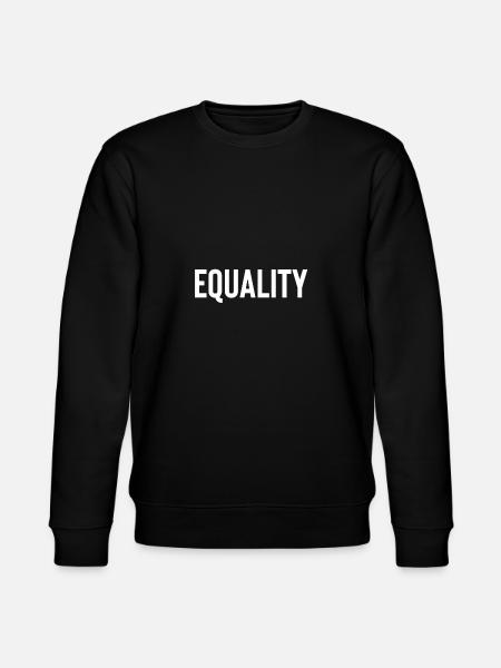 Equality - Stanley/Stella CHANGER Unisex Organic Sweatshirt - black