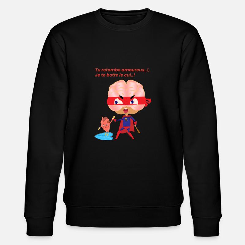 Blague Amour - Sweat bio CHANGER Stanley/Stella Unisexe - noir