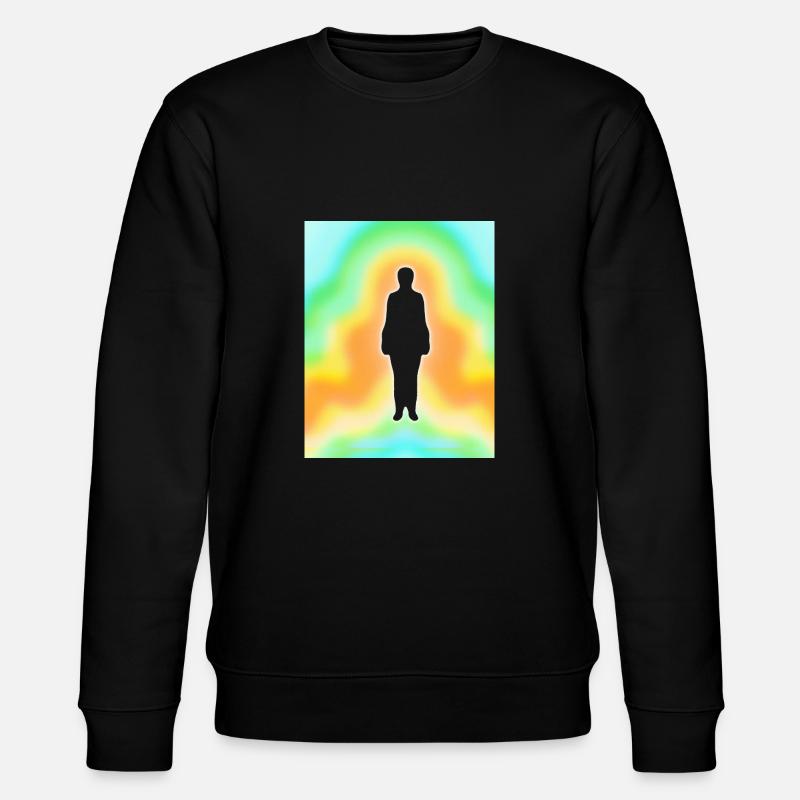 Aura - Stanley/Stella Unisex Bio-Sweatshirt CHANGER  - Schwarz