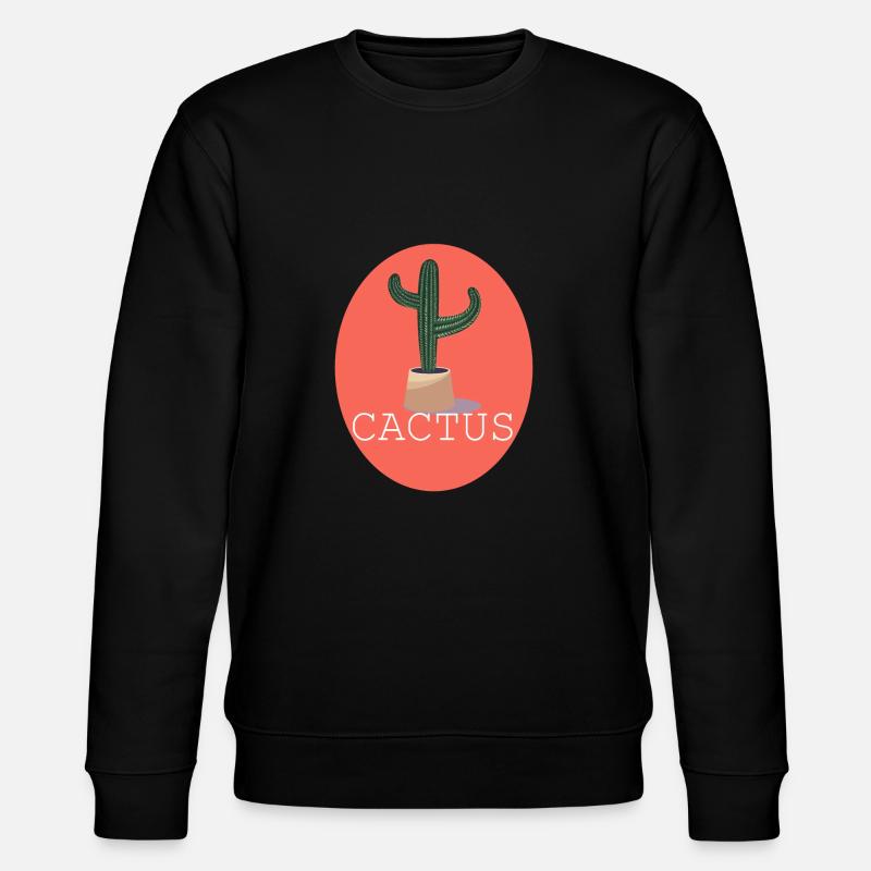 Cactus Mexique Texas - Sweat bio CHANGER Stanley/Stella Unisexe - noir