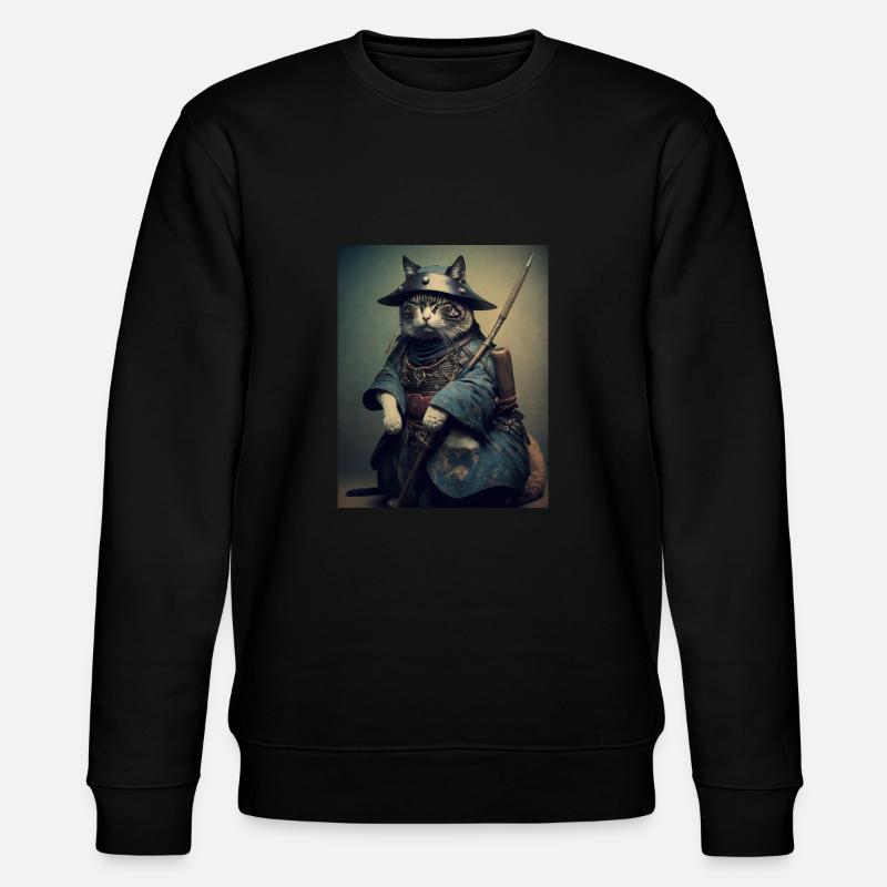 Chatmurai 4 - Stanley/Stella CHANGER Unisex Organic Sweatshirt - black