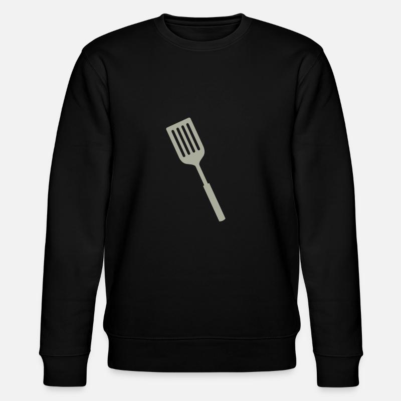 Spatula Gift idea - Stanley/Stella CHANGER Unisex Organic Sweatshirt - black