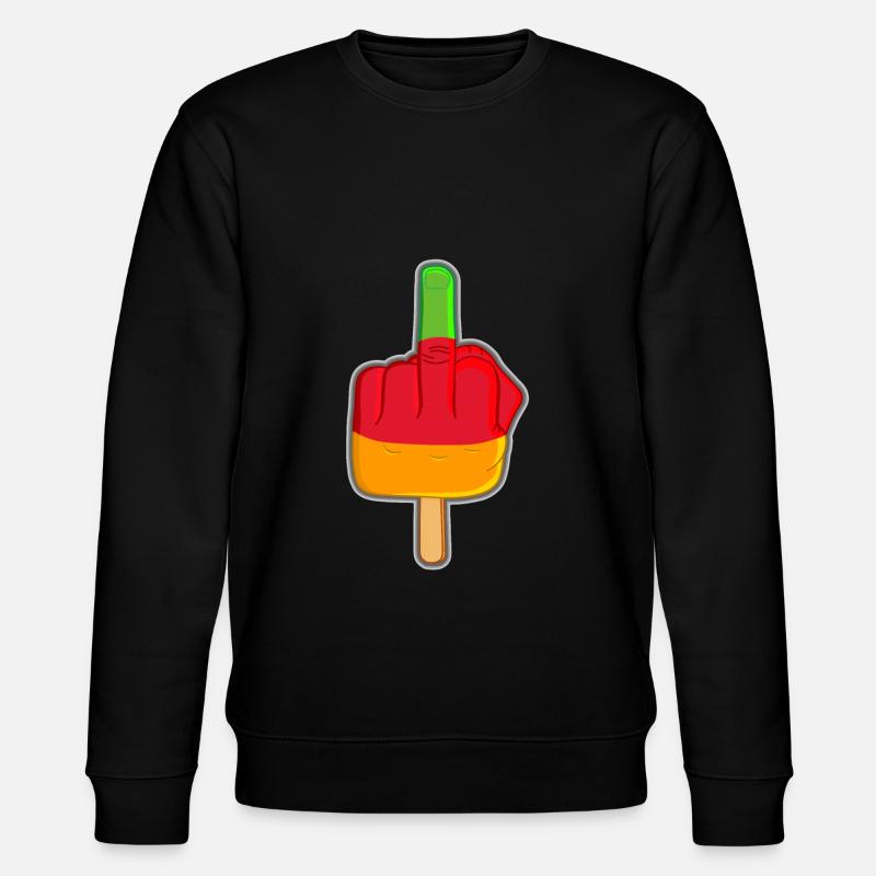 Doigt d’inondation de Lutschfinger Stinkefinger - Sweat bio CHANGER Stanley/Stella Unisexe - noir
