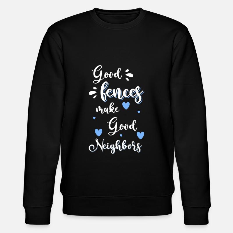 Maison du voisin - Sweat bio CHANGER Stanley/Stella Unisexe - noir