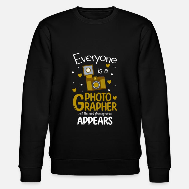 Photographie Sujet de photographie - Sweat bio CHANGER Stanley/Stella Unisexe - noir