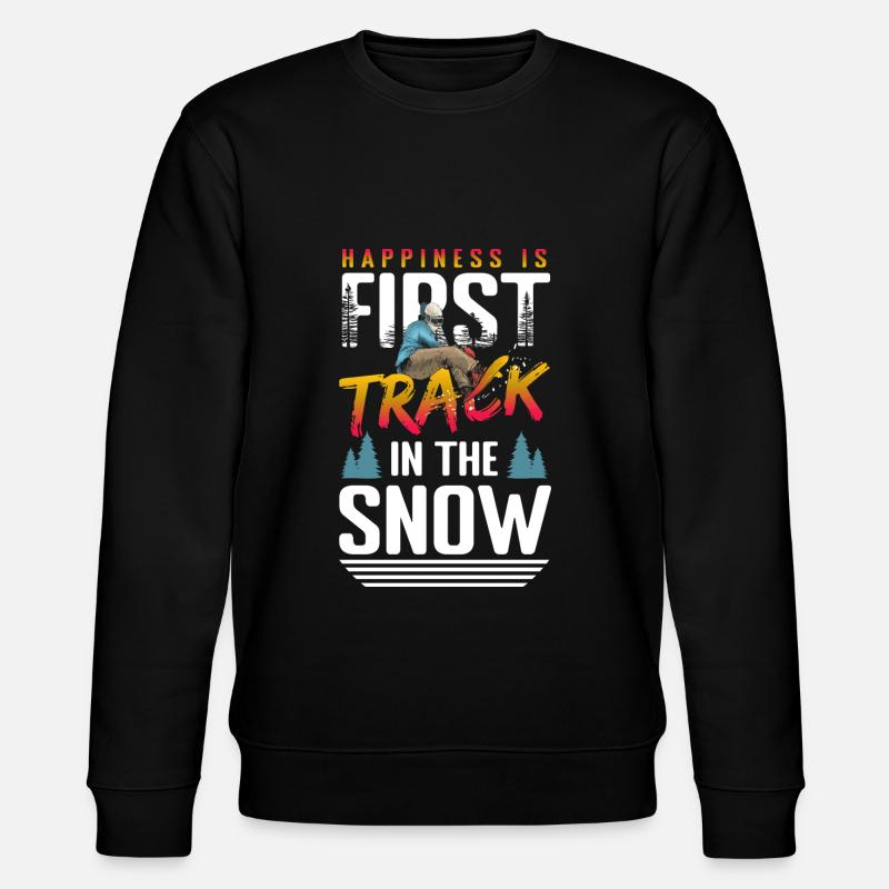 Snowboard Snow Freestyle - Sweat bio CHANGER Stanley/Stella Unisexe - noir