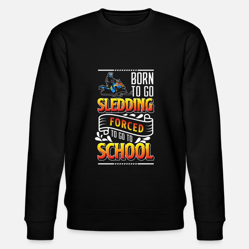 Winter - Stanley/Stella Unisex Bio-Sweatshirt CHANGER  - Schwarz