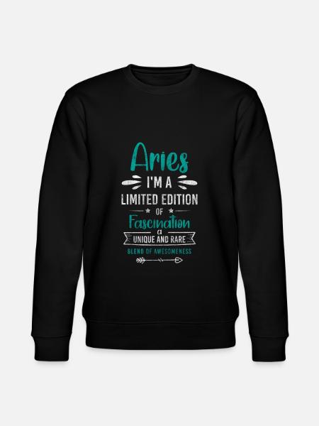 Zodiac Birthday Characteristics - Stanley/Stella CHANGER Unisex Organic Sweatshirt - black