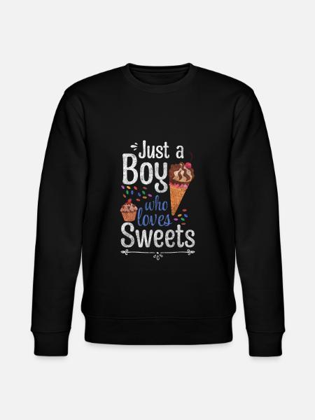 Chocolate Delicious snacking pleasure - Stanley/Stella CHANGER Unisex Organic Sweatshirt - black