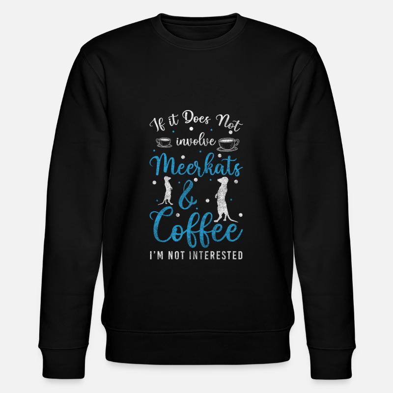 Nature sauvage Doux - Sweat bio CHANGER Stanley/Stella Unisexe - noir