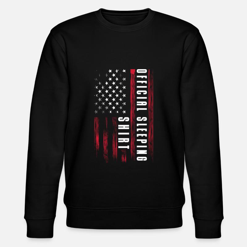 Sleeping, Dream, Relaxation, Tired - Stanley/Stella CHANGER Unisex Organic Sweatshirt - black