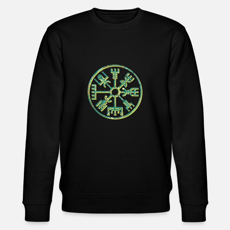 vegvisir e 71 - Stanley/Stella Unisex Bio-Sweatshirt CHANGER  - Schwarz